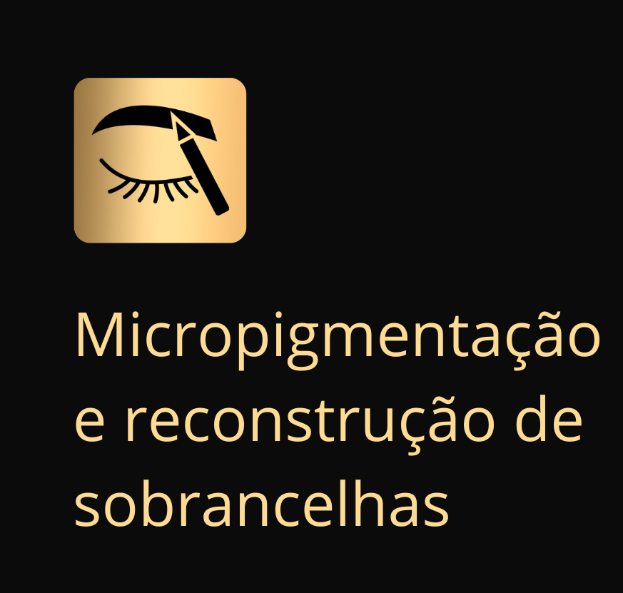micro sobrancelha e recons